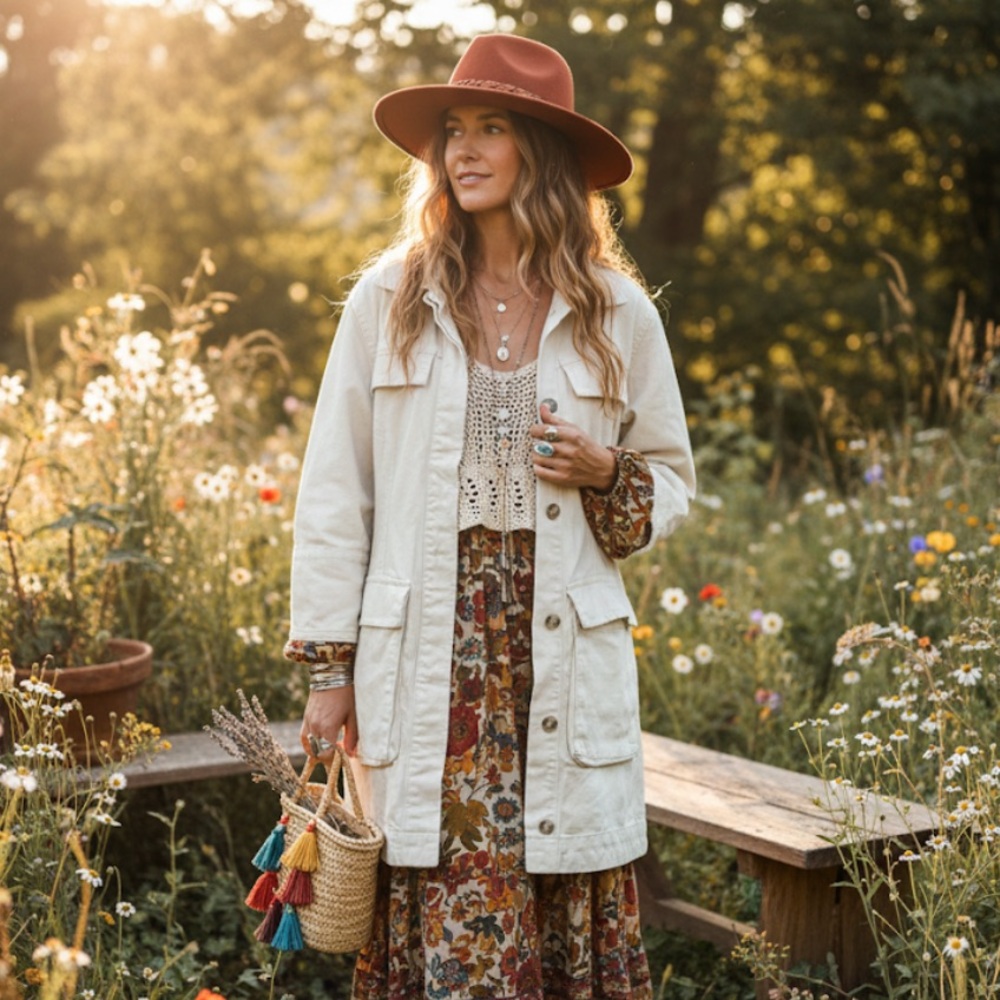 Banana Republic Cream Textured Jacket